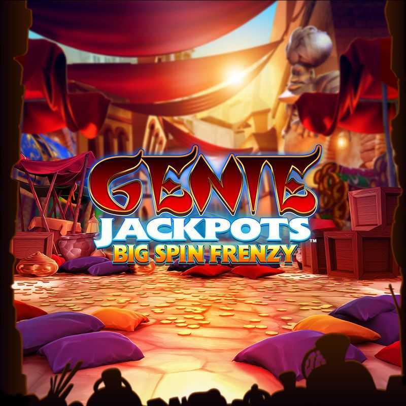 Play Genie Jackpots Big Spin Frenzy by Blueprint