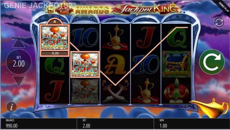 Play Genie Jackpots Vegas Millions by Blueprint