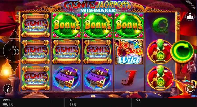 Play Genie Jackpots Wishmaker by Blueprint