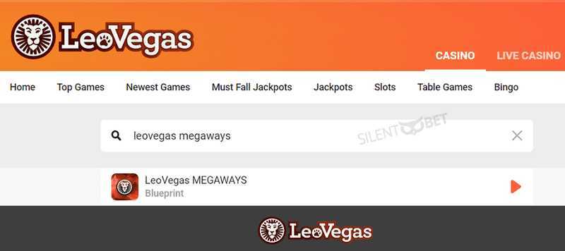 Play LeoVegas Megaways by Blueprint