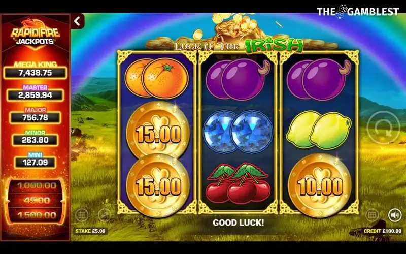 Luck O' The Irish 7's Jackpot King Luck O' The Irish 7's Jackpot King