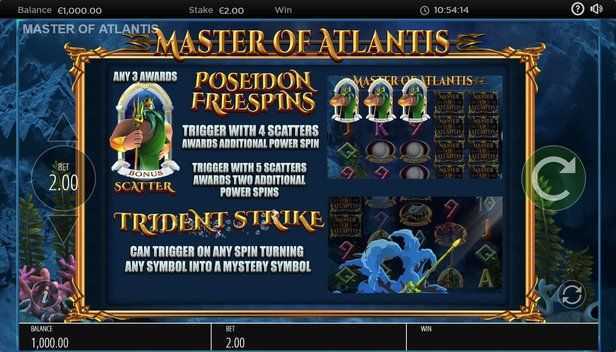 Play Master of Atlantis by Blueprint