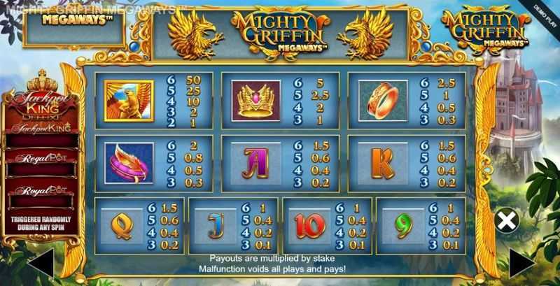 Play Mighty Griffin Megaways by Blueprint