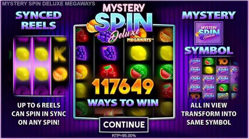 Play Mystery Spin Deluxe Megaways by Blueprint