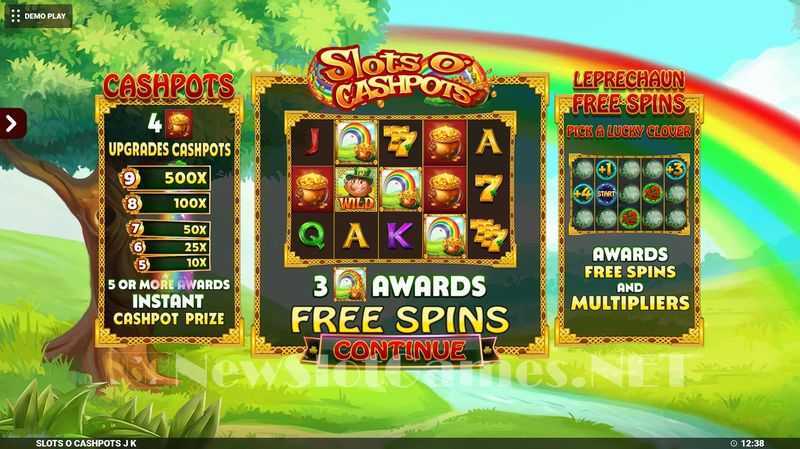 Play Slots O' Cashpots by Blueprint