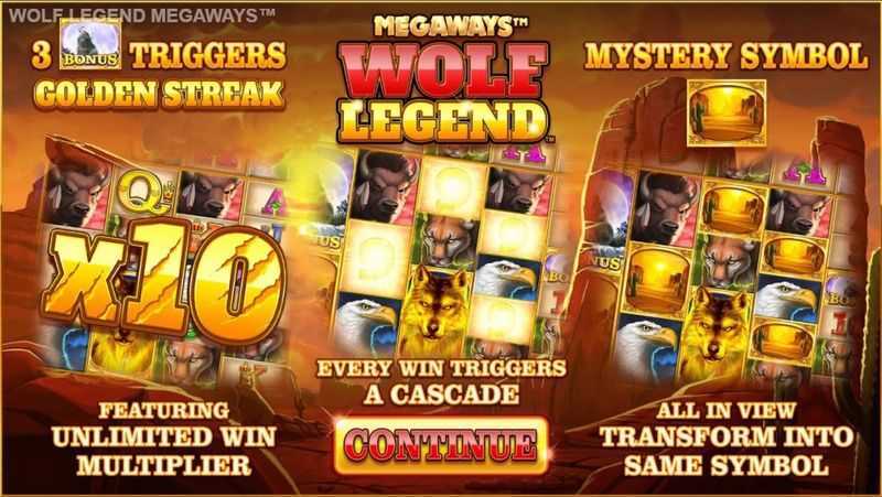 Play Wolf Legend Megaways by Blueprint