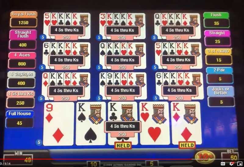 Play 10 Hand Video Poker by Boldplay