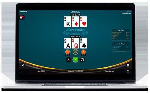 Play 3 Card Poker by Boldplay