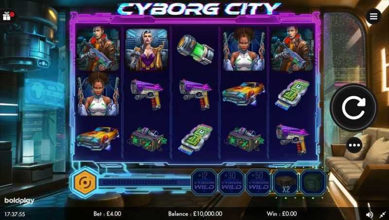 Slot Cyborg City Scratch