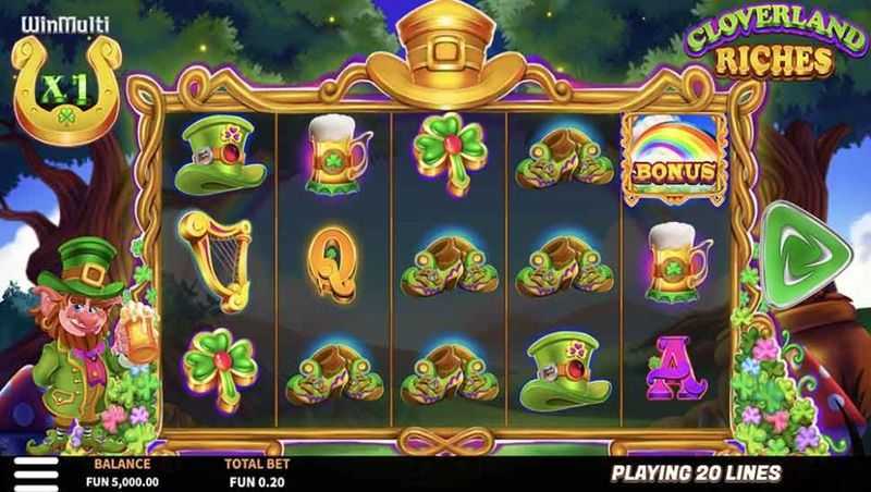 Play Cloverland Riches by Boomerang Studios