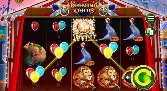 Play Booming Circus by Booming Games