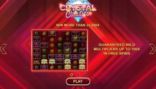 Play Crystal Classics by Booming Games