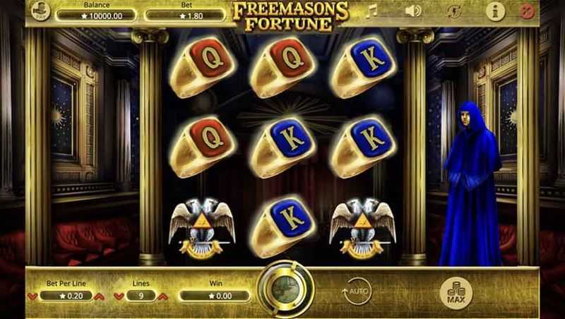 Play Freemasons' Fortunes by Booming Games