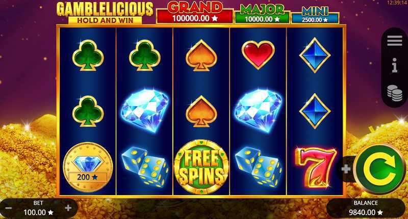 Gamblelicious Hold and Win Gamblelicious Hold and Win