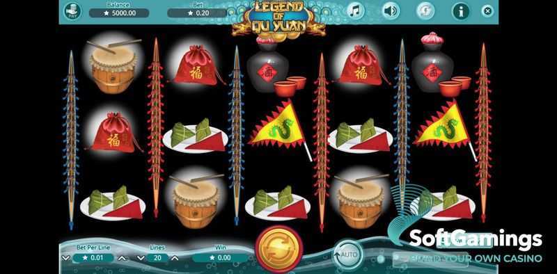 Play Legend of Qu Yuan by Booming Games