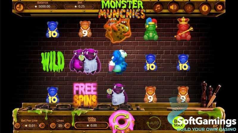 Play Monster Munchies by Booming Games