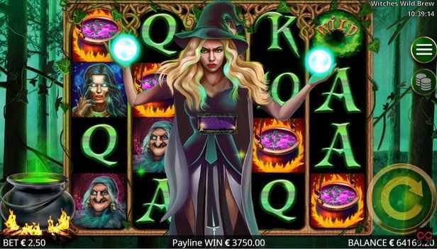 Play Witches Wild Brew by Booming Games