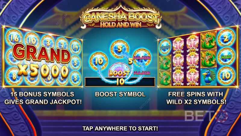 Play Ganesha Boost Hold and Win by Booongo