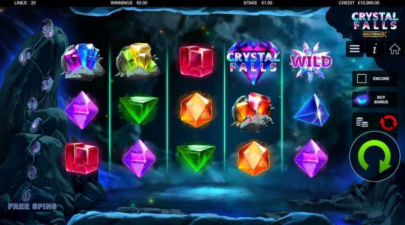 Play Crystal Falls Multimax by Bulletproof Games