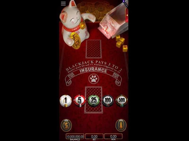 Play Lucky Cat Blackjack by Bunfox