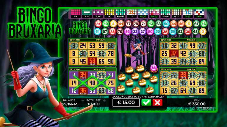 Play Bingo Bruxaria by Caleta Gaming