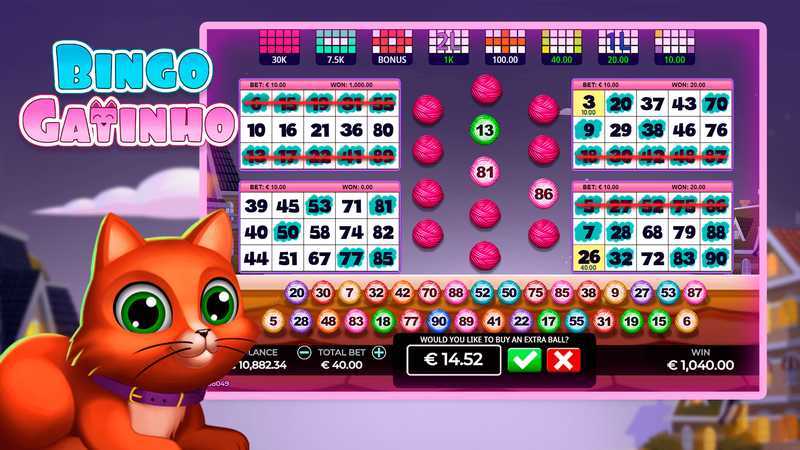 Play Bingo Gatinho by Caleta Gaming