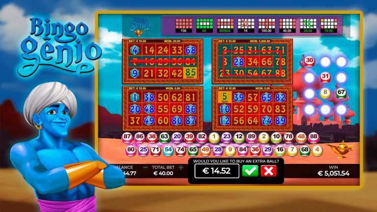 Play Bingo Genio by Caleta Gaming – Online Game Adventure in the Casino 