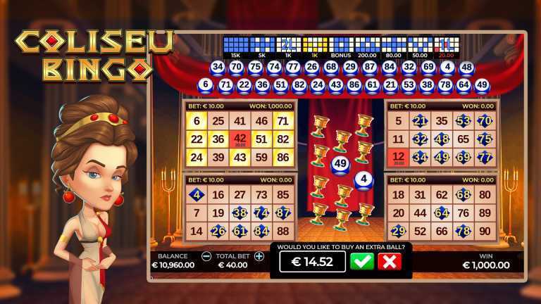 Play Coliseu Bingo by Caleta Gaming