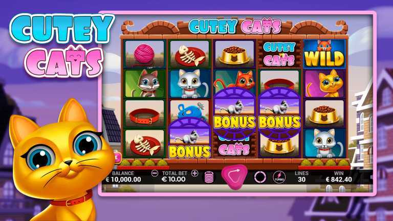 Play Cutey Cats by Caleta Gaming