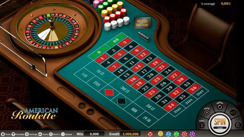 Play American Roulette by Capecod Gaming