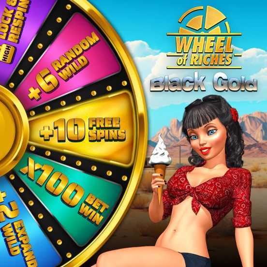 Slot Black Gold Wheel of Riches