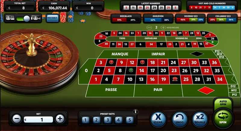 Play French Roulette by Capecod Gaming