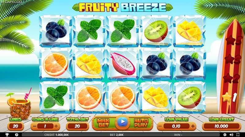 Play Fruity Breeze by Capecod Gaming