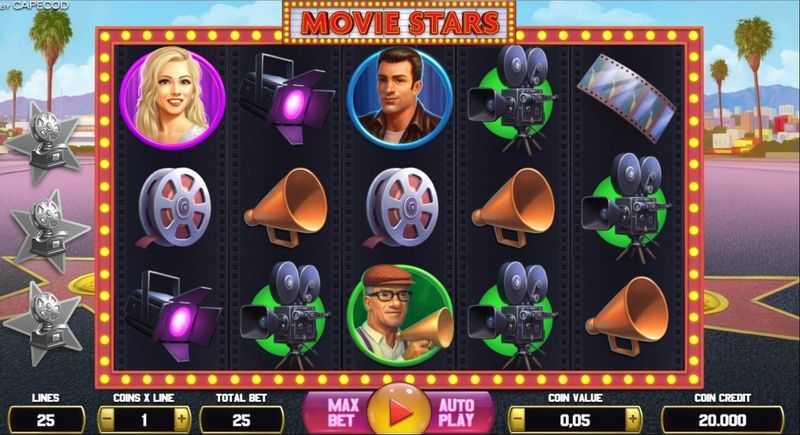 Play Movie Stars by Capecod Gaming