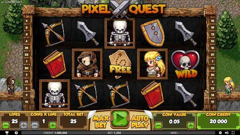 Slot Pixel Quest