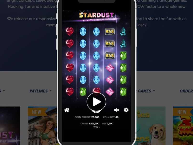 Play Stardust Extended by Capecod Gaming