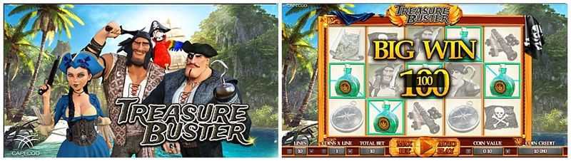 Play Treasure Buster by Capecod Gaming