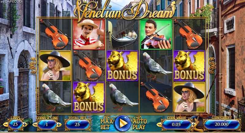 Play Venetian Dream by Capecod Gaming