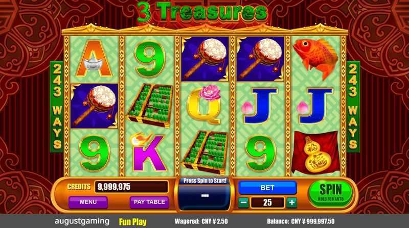 Play Emperor's Treasure Garden by Casino Web Scripts