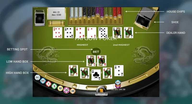 Play Pai Gow Poker Heads-Up 2D by Casino Web Scripts