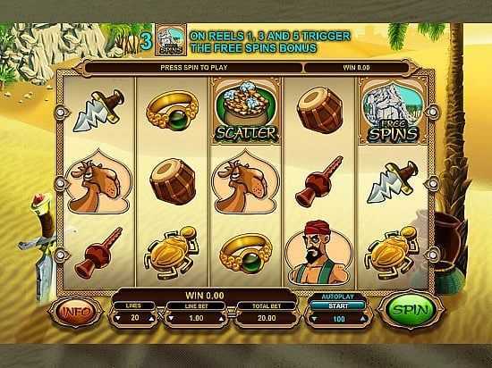 Play Ali Baba's Treasure by Cayetano Gaming