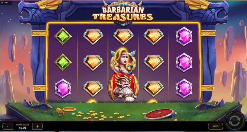 Play Barbarian Treasures by Cayetano Gaming