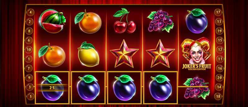 Jokers Fruit Golden Edition Jokers Fruit Golden Edition