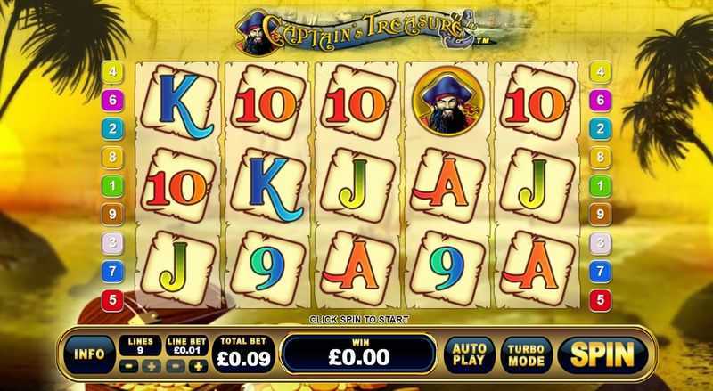 Play Captain Black Bart's Treasure by Chance Interactive