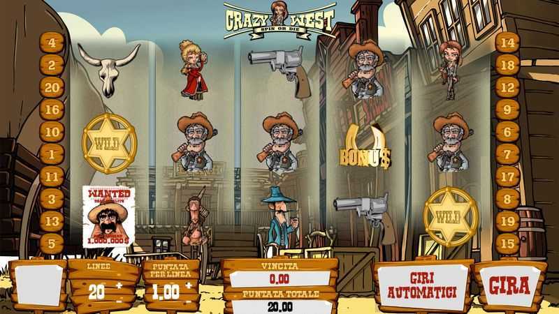 Slot Crazy West: Spin or Die