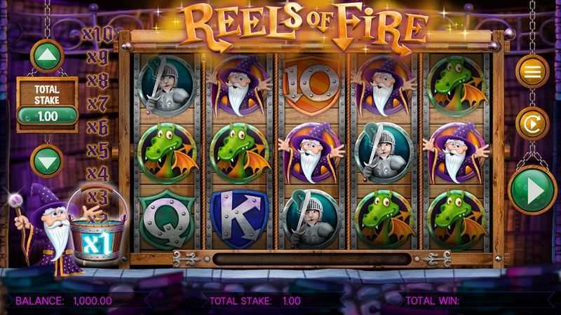 Play Reels of Fire by Core Gaming