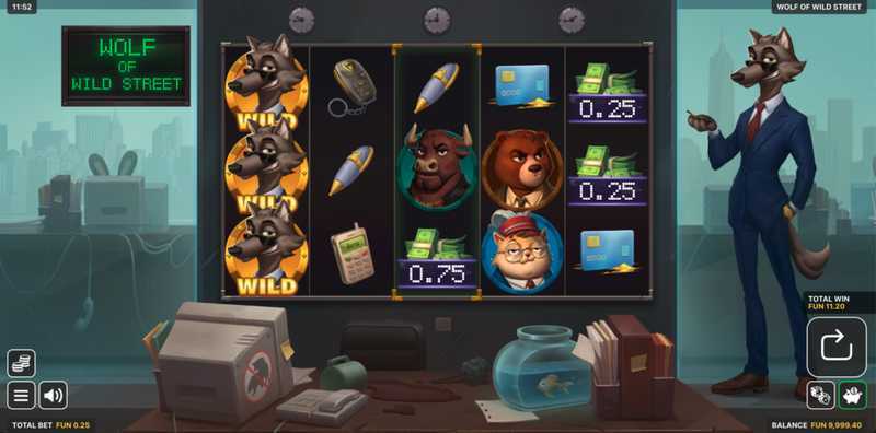Play Wolf on Win Street by Core Gaming