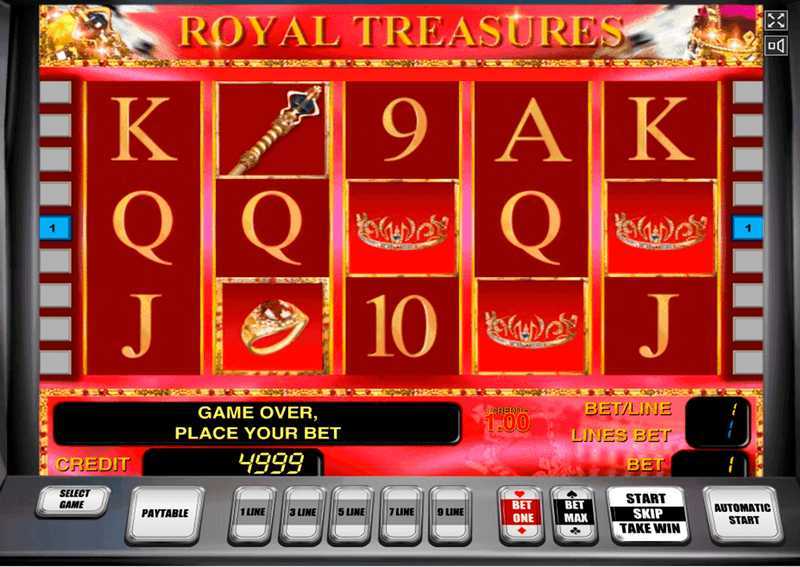 Play Royal Treasures by Cozy