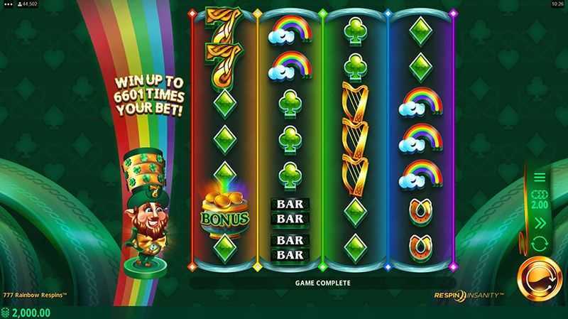 777 Rainbow Respins 777 Rainbow Respins