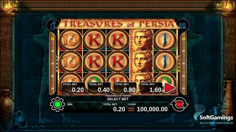 Play Treasures of Persia by Ct Gaming